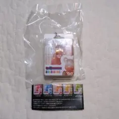 ベアブリック　パッケージチャームコレクションvol2　クリアオレンジガチャガチャ