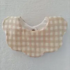 492.ハンドメイド　もくもくスタイ　チェック柄