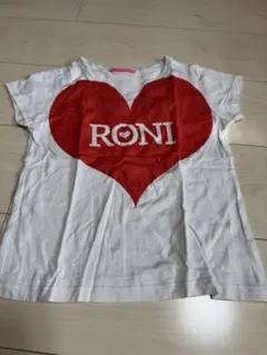 RONI ハートTシャツ　SMサイズ
