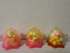 YUKI 虹色透明シリーズ3つセット