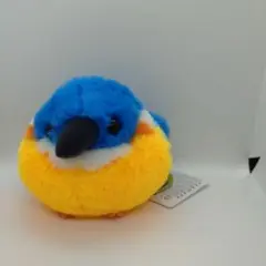 ふくふくことり　野鳥のともだち　カワミ(カワセミ) ぬいぐるみ