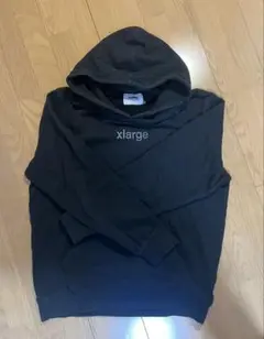 XLARGE ブラックパーカー XL