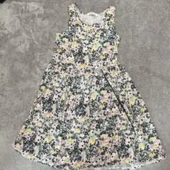 H&M 花柄ノースリーブワンピース☆150サイズ