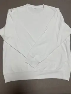 UNIQLO XL ホワイト スウェット