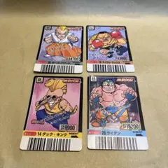 餓狼伝説　バーコードバトラーカード　4枚