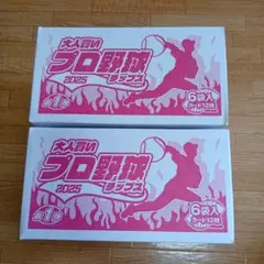 【未開封】プロ野球チップス 2025 第1弾 2箱