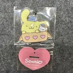 サンリオ　アクリルスタンドチャーム ノベルティ ポムポムプリン