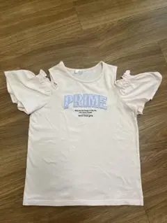JENNI LOVE 2wayロゴTシャツ　肩出し　160