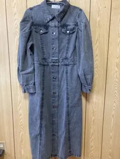 新品　グリーンパークス　ESCAR デニムワンピース
