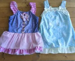 ディズニープリンセス　女の子用ワンピース水着110㌢ 2点セット