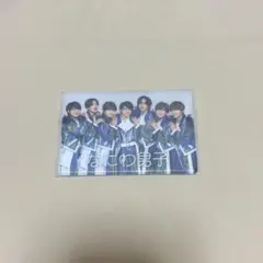 なにわ男子　FC早期入会特典 会員証ケース