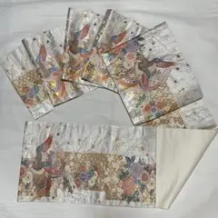 SE-19 古典 お振袖用 袋帯 正絹 美品