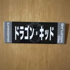 ドラゴンゲート DRAGONGATE ネーム缶バッジ ドラゴン・キッド選手