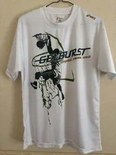 ASICS ゲルバーストシリーズ【M】ホワイト Tシャツ