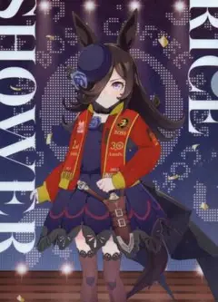 MI2-1-1　ウマ娘 プリティーダービー　ライスシャワー　クリアファイル