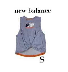 【ニューバランス】美品　タンクトップ　スポーツ　ランニング　レディースS