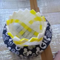手作り 丸かご