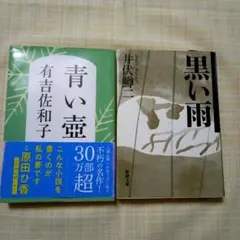 青い壺・黒い雨 2冊セット