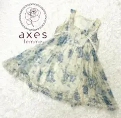 axesfemme　シフォンワンピ　チュニック　姫ギャル　フェアリーコア