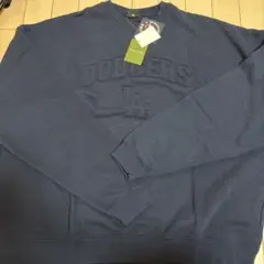 MLB Dodgers トレーナー L ネイビー