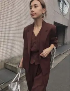 アメリ DOUBLE BREASTED JACKET u0026 VEST ALL IN