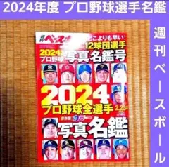 【週刊ベースボール】2024年度プロ野球選手名鑑