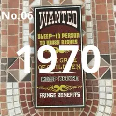 VINTAGE 1970 USA SIGNS ボード