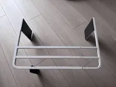 マグネット伸縮洗濯機バスタオルハンガー