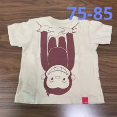 OJICO おさるのジョージ 半袖Tシャツ 75-85cm