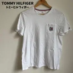 TOMMY HILFIGER トミーヒルフィガー Tシャツ 綿100％ ポケット