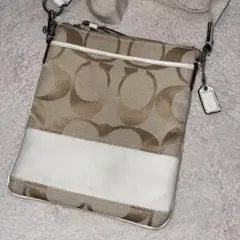 【値下げ】コーチ シグネチャー ショルダーバッグ