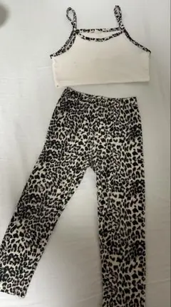 キッズ セットアップ ヒョウ柄 夏 100cm