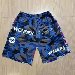 WONDER PEACE 迷彩柄バスケットパンツ