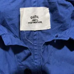 OUTIL ブルー コットン カバーオール