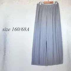 フレアパンツ 160/68A グレー フレア ウエストゴム ゆったり 571