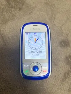 docomo キッズ携帯　HW-01D ブルー