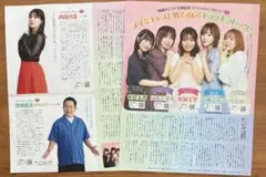 プリキュア 月刊ザテレビジョン 10月号 切り抜き 声優 内田真礼 キミプリ