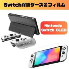 Switch フィルム 保護 ガラスフィルム 有機EL スイッチケース