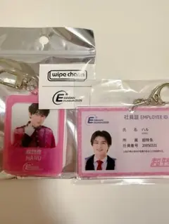 EBiDANミュージアム　2025 ハル　社員証風キーホルダー　チャーム