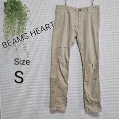 BEAMS HEART ベージュ チノパン S