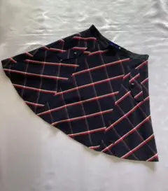 BLUE LABEL CRESTBRIDGEフレア 膝丈スカート チェック柄S