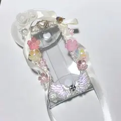 ホイッデコ アクスタケース 羽 桜 リボン 刀ミュ 刀ステ 鶴丸 イメージ