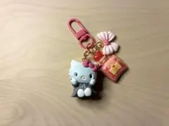 キーホルダー キティ おやすみのひ ガチャ