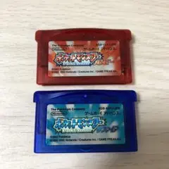 GBA ゲームボーイアドバンス ソフト ポケットモンスター セット