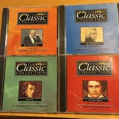クラシックコレクション★CD4枚★モーツァルト★チャイコフスキー★ベートーヴェン