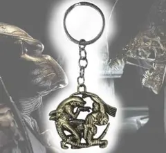 「エイリアンVSプレデター/AVP キーホルダー ブロンズ」jo-db