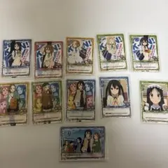 映画けいおん！×ローソン×プレシャスメモリーズ トリプルコラボトレカ全11種