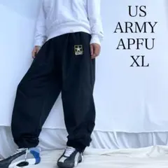 6067/US ARMY APFU 米軍実物ナイロントレーニングパンツ XL/L