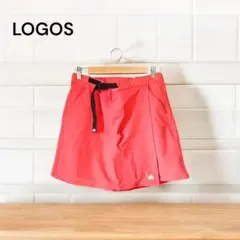 LOGOS 赤 スカート ウエストゴム