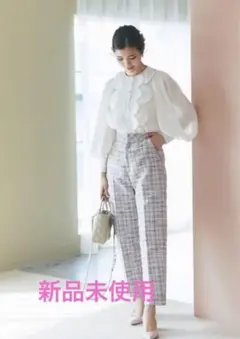 ツルバイマリコオイカワ　ホーリー　holley パンツ　ズボン TSURU By MARIKO OIKAWA】Ginny リボンパンツ - メルカリ